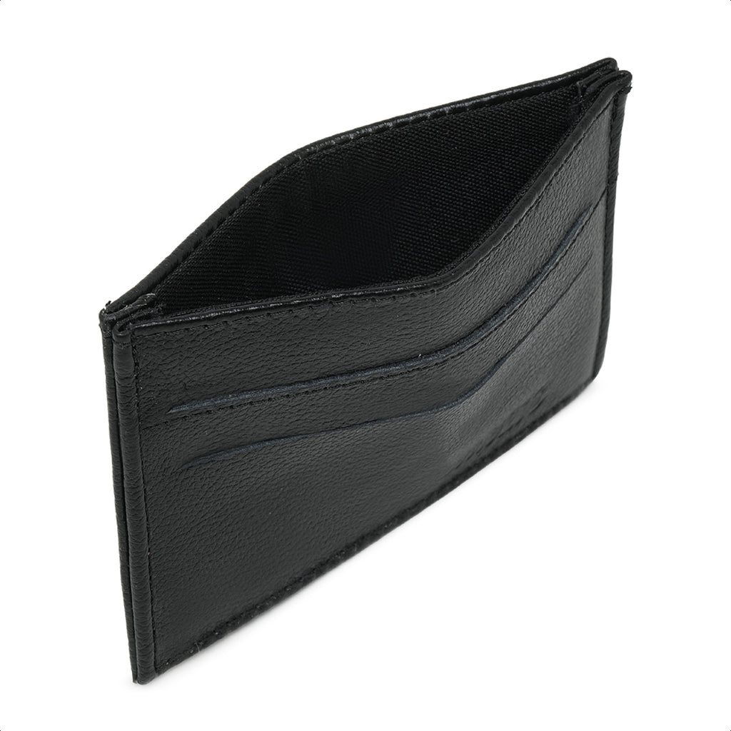 Porta Cartão Liz em Couro Legítimo Preto