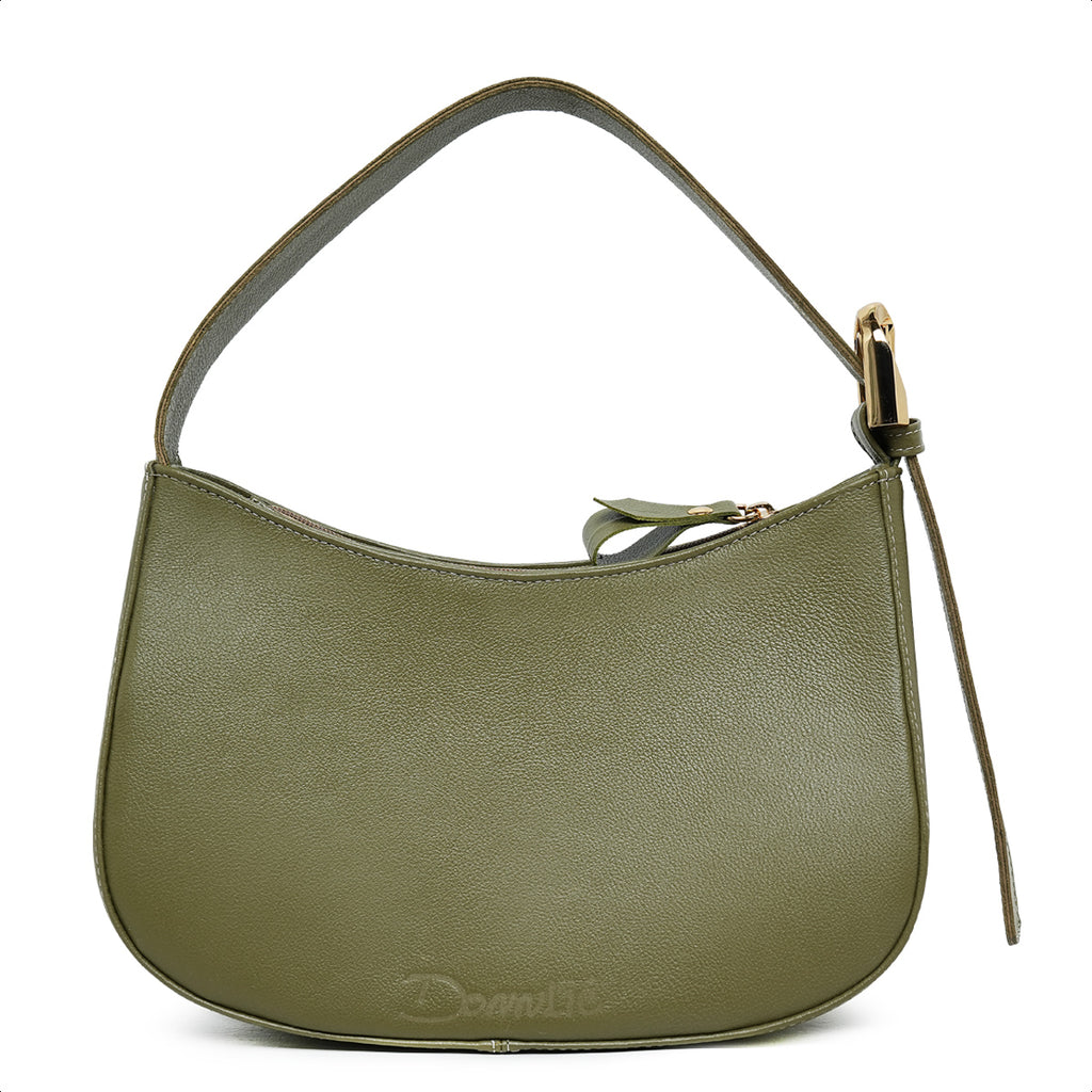 Bolsa Magnólia Hand Bag Couro Sálvia