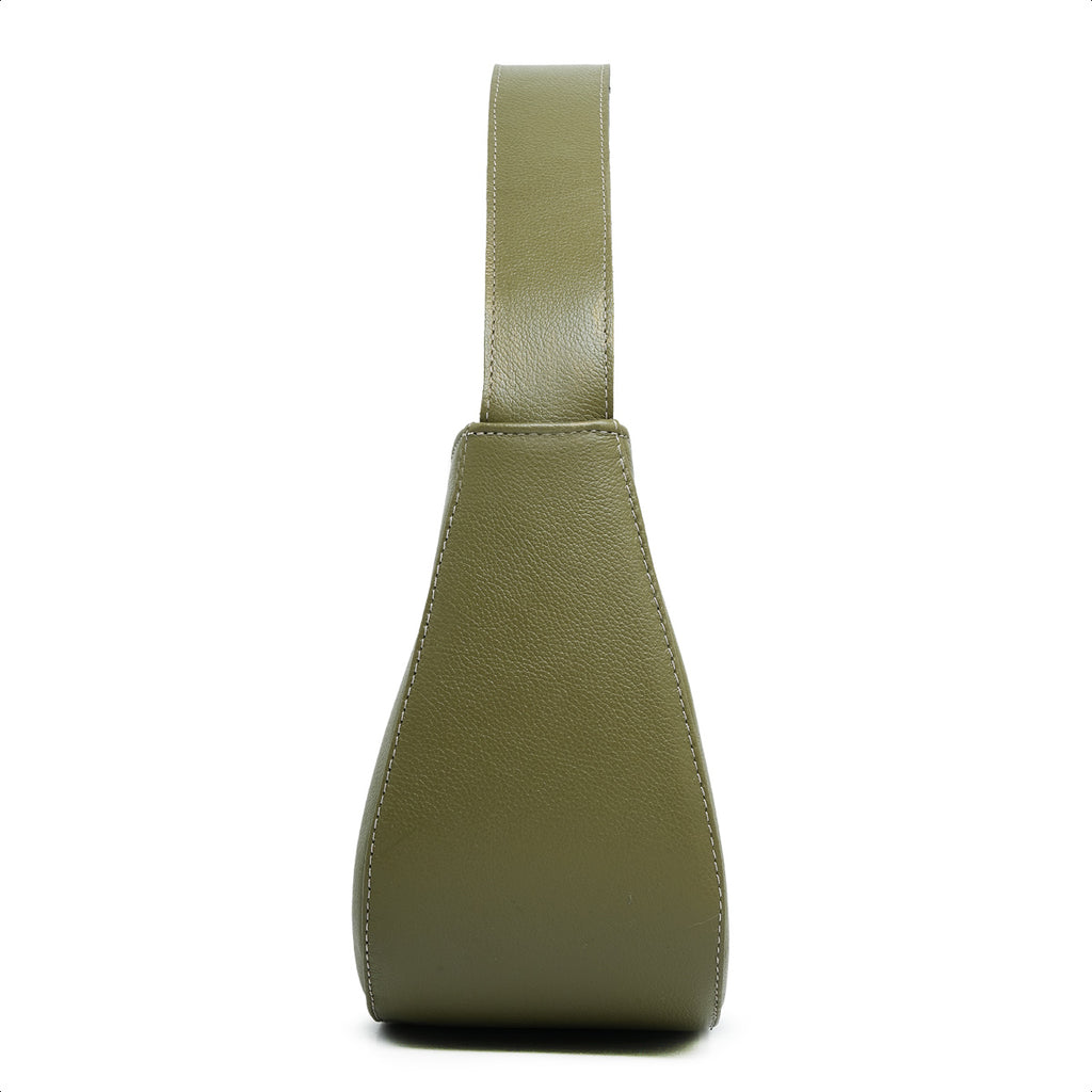 Bolsa Magnólia Hand Bag Couro Sálvia