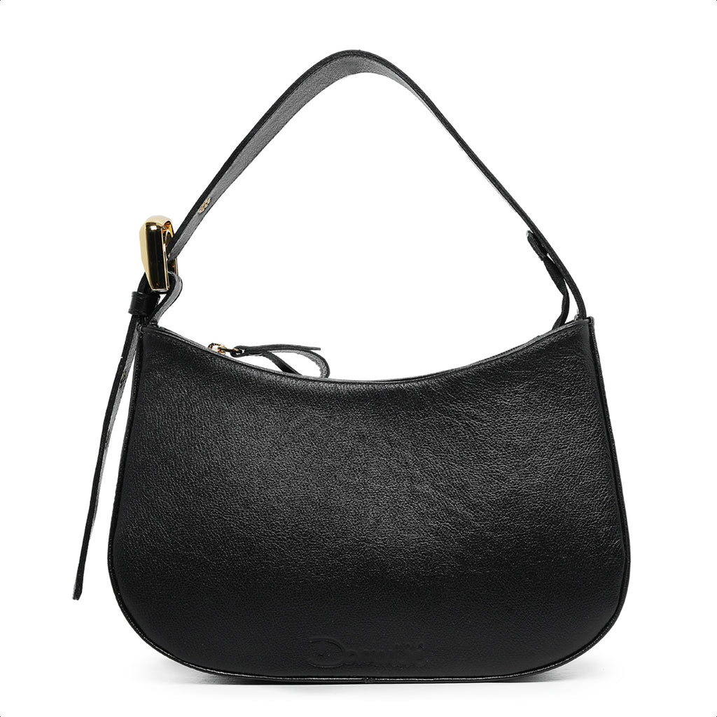 Bolsa Magnólia Hand Bag Couro Preta