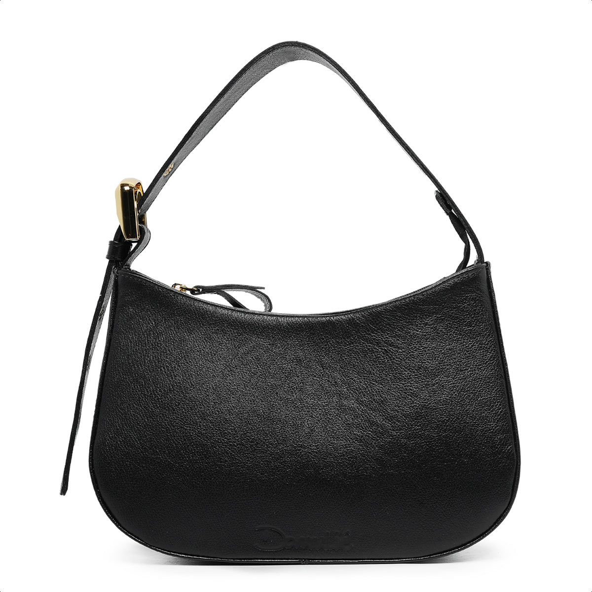 Bolsa Magnólia Hand Bag Couro Preta