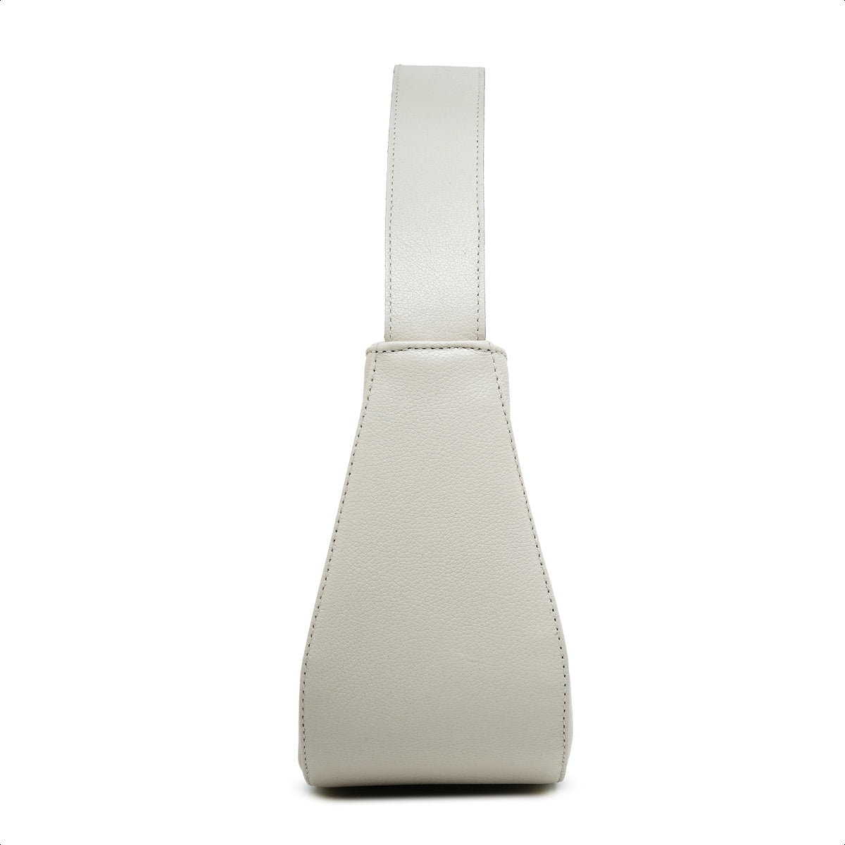 Bolsa Magnólia Hand Bag Couro Off White