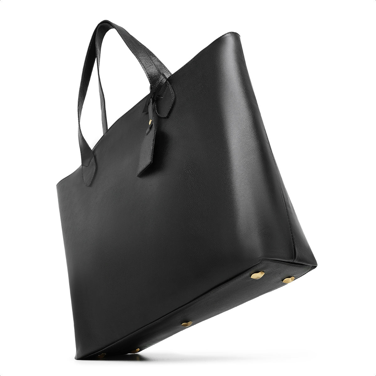Bolsa Dália Tote Sacola Couro Preto